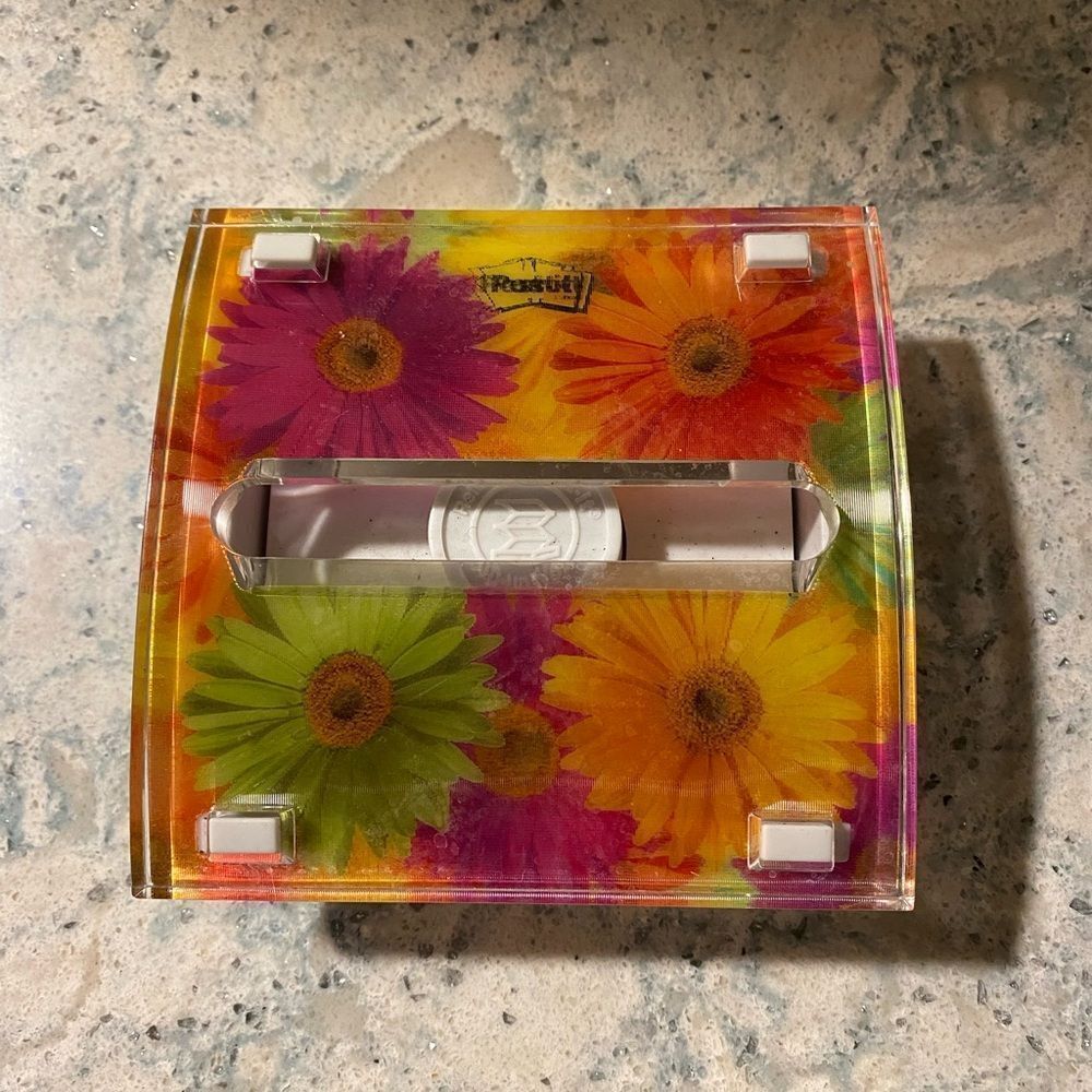 Post-It by 3M Floral Paper Dispenser